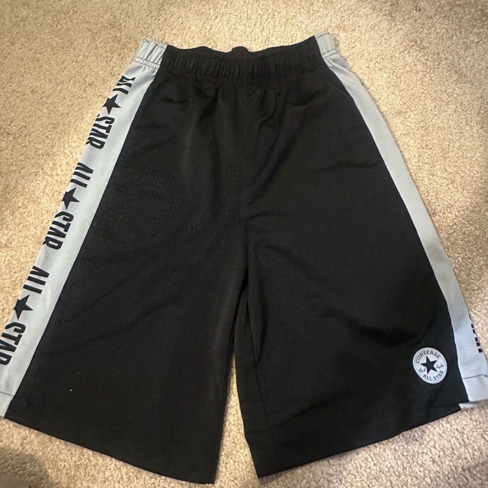 Converse Black and Gray Kids Shorts